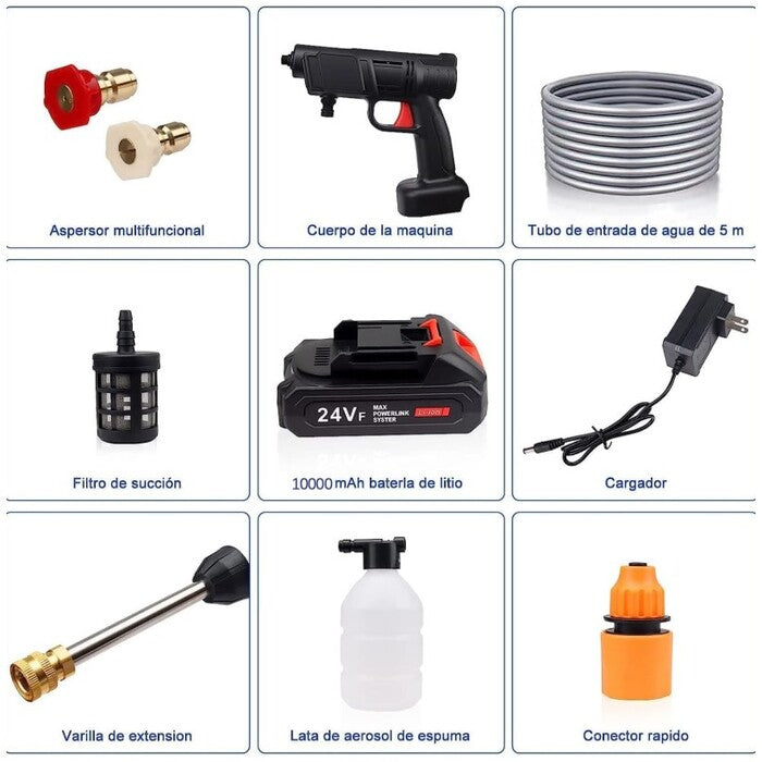 Hidrolavadora Portátil Karcher cpmpacta Portatil Pistolar Electrico para Auto