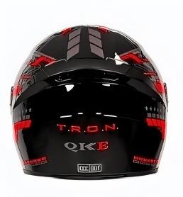 Casco de moto QK-111 certificado DOT & CCC hombre mujer