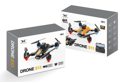 Drones S13 navidad con luces led 4k