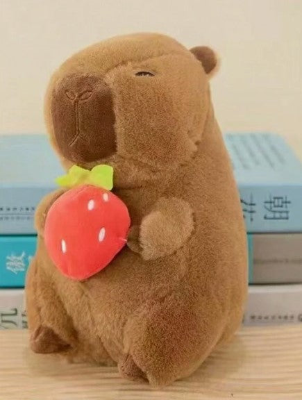 peluche de capibara de verano, juguete de peluche suave con simulación de capibara linda