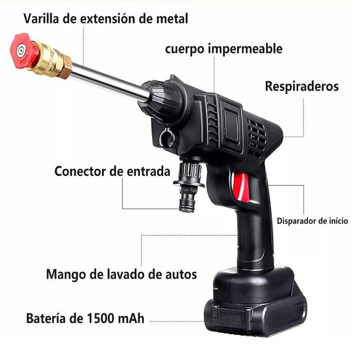 Hidrolavadora Portátil Karcher cpmpacta Portatil Pistolar Electrico para Auto