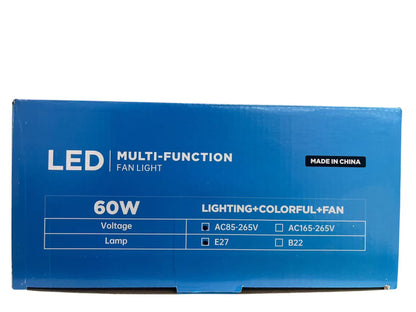 Ventilador de techo # N1-197  C/ LED