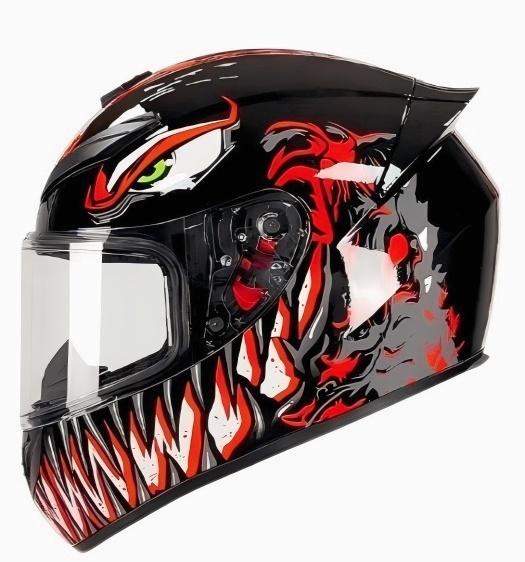 Casco de moto QK-111 certificado DOT & CCC hombre mujer