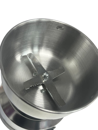 Moledor electrico para granos de café, hierbas y especias