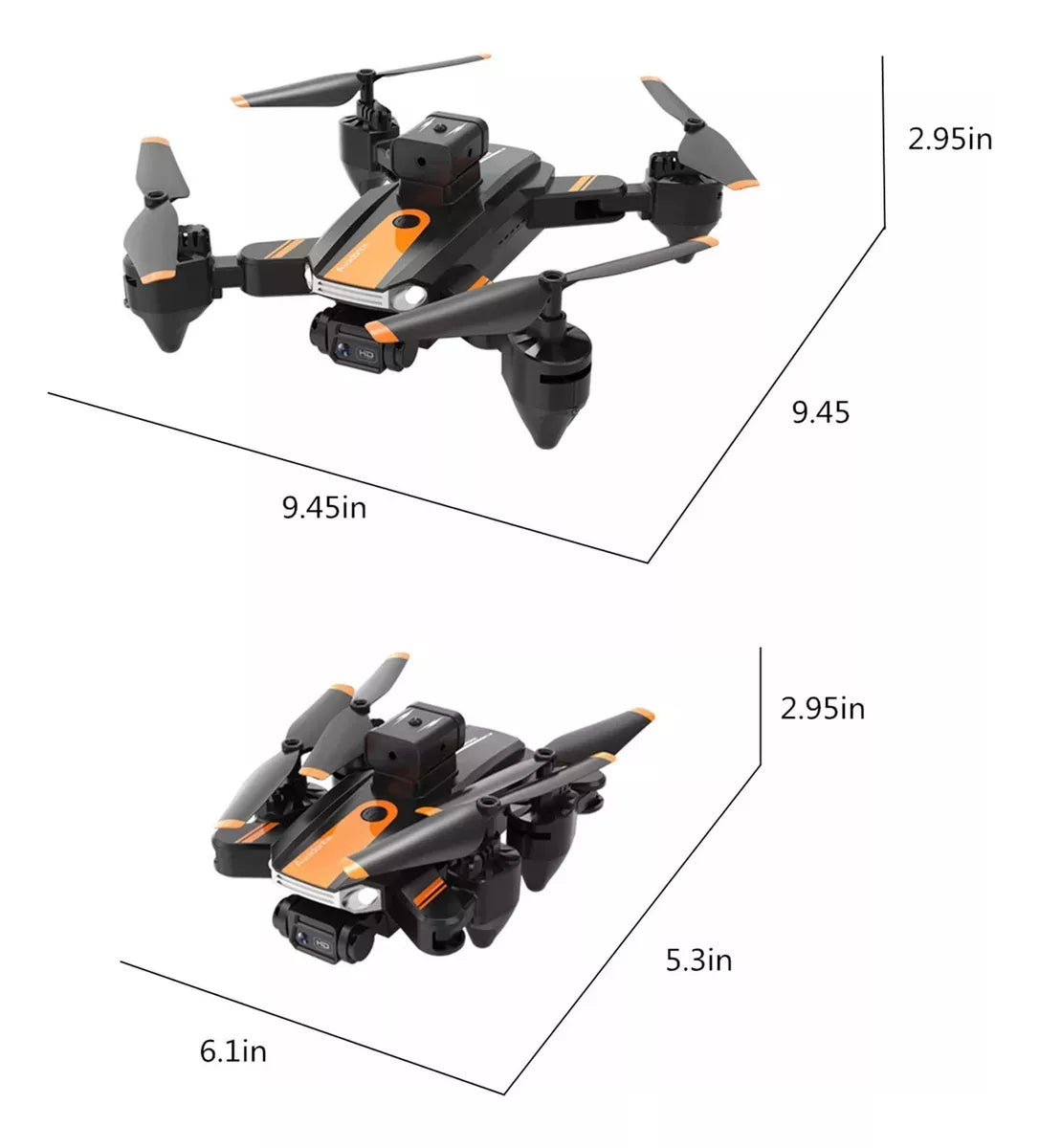 Drones S13 Dua Camara 4K  Hz 2.4