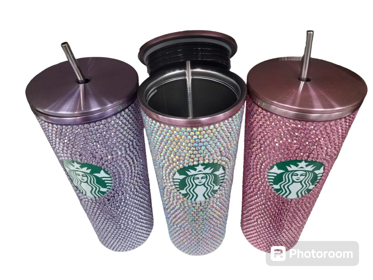 Termo de brillos starbucks