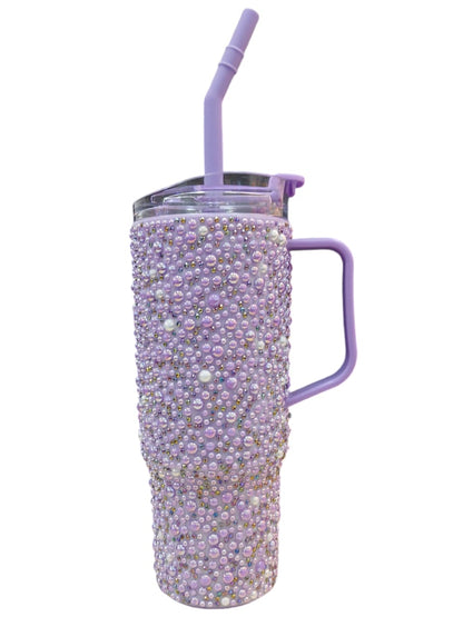 Vaso F3-150 De Brillos piedra Y Colores Capacidad 1200ml de 40 oz